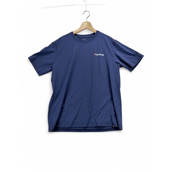 Birddogs Tops - Birddogs Women's Navy Logo Tee - Cotton Blend L
